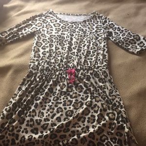 Cheetah print dress